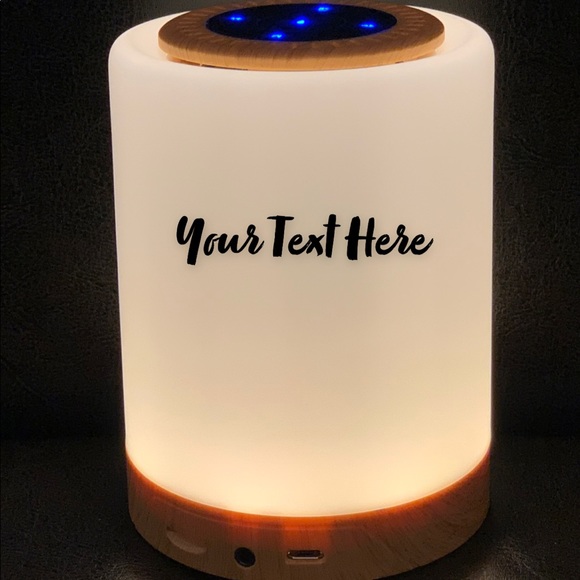 Custom Bluetooth Speaker Night Light - Picture 4 of 4